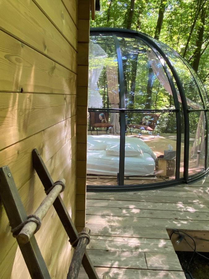 Le Dome De Namur - Une Nuit Insolite Dans Les Bois Eksteriør bilde