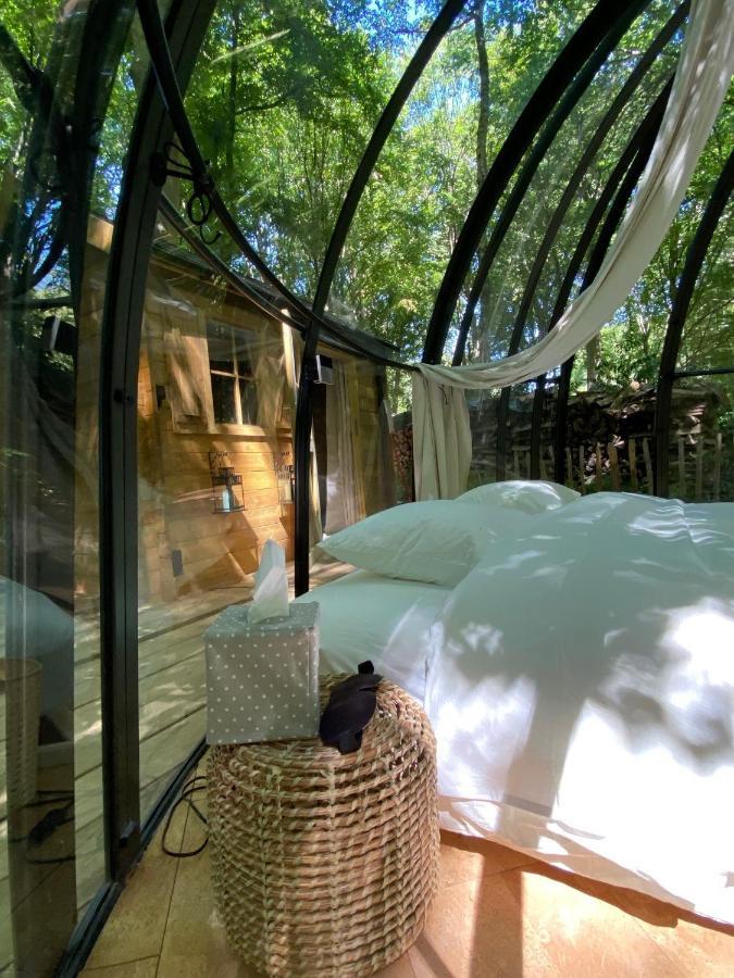 Le Dome De Namur - Une Nuit Insolite Dans Les Bois Eksteriør bilde