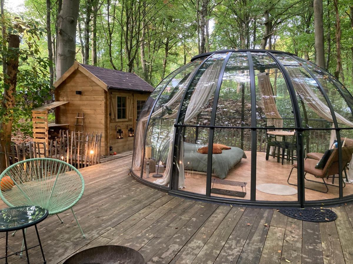 Le Dome De Namur - Une Nuit Insolite Dans Les Bois Eksteriør bilde