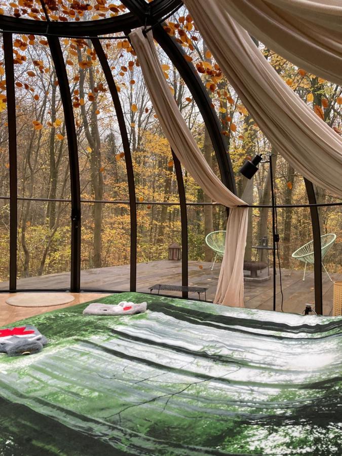 Le Dome De Namur - Une Nuit Insolite Dans Les Bois Eksteriør bilde